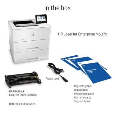 HP LaserJet Enterprise M507x - printer - S/H - laser
