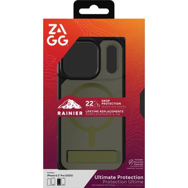 ZAGG Rainier Snap Kickstand mobiltelefon etui 16 cm (6.3") Cover Gr&oslash;n