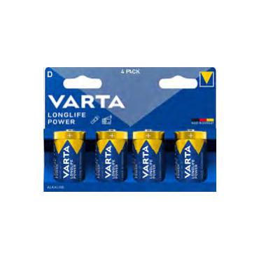 Longlife Power Batterie LR20, D (Mono) (4 Stück)