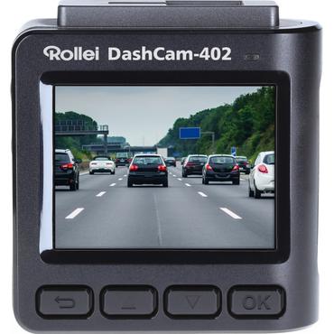 Rollei DashCam-402 Fuld HD Batteri, Cigartænder Sort