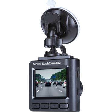 Rollei DashCam-402 Fuld HD Batteri, Cigartænder Sort