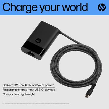 HP - USB-C strømadapter - 65 Watt
