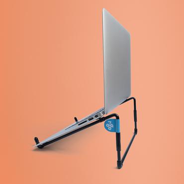 R-Go Laptop stand Steel Travel - st&auml;ll f&ouml;r b&auml;rbar dator