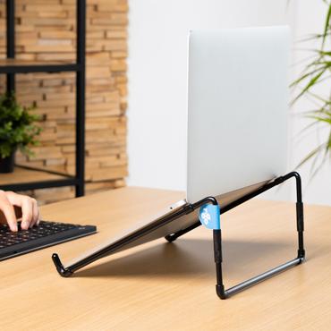 R-Go Laptop stand Steel Travel - st&auml;ll f&ouml;r b&auml;rbar dator