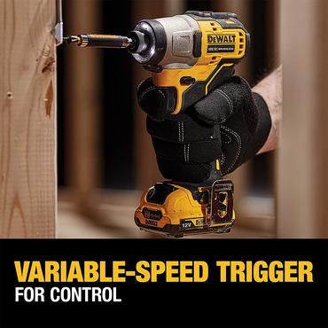 DeWALT DCF801D2-QW elektrisk skruetr&aelig;kker & slagbor