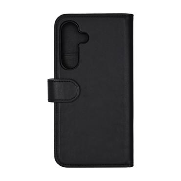 Essentials Samsung Galaxy S25 FE PU wallet, detachable, 3 cards, black