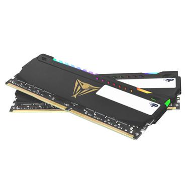 Patriot Viper Steel RGB - 64GB:2x32GB - DDR4 RAM - 3600MT/s - DIMM 288-PIN - Ikke-ECC - CL18