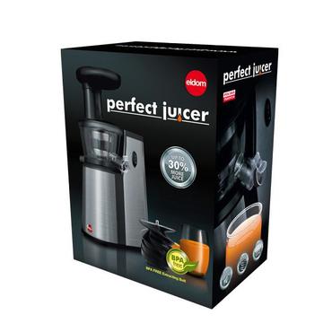 ELDOM PJ400 citruspresser og juicemaskine Frugtpresser 400 W Sort, Sølv