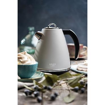 Adler AD 1343 elkedel 1,5 L 1850 W Grå