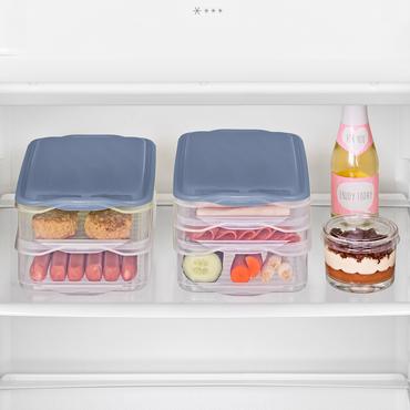 Rotho Rondo 2 x 0,75L niebieski