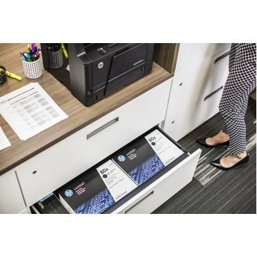 HP 80X - L&aring;ng livsl&auml;ngd - svart - original - LaserJet - tonerkassett (CF280X)