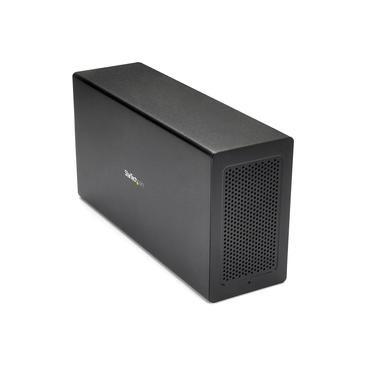StarTech.com Thunderbolt 3 PCIe Expansion Chassis, External Enclosure Box with 1x PCI-Express Slot, 5K/4K Output Via TB3/DP Ports, TAA - busudvidelse til system - DP