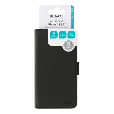 DELTACO Mobility Wallet Case 2-in-1 - vikbart fodral f&ouml;r mobiltelefon