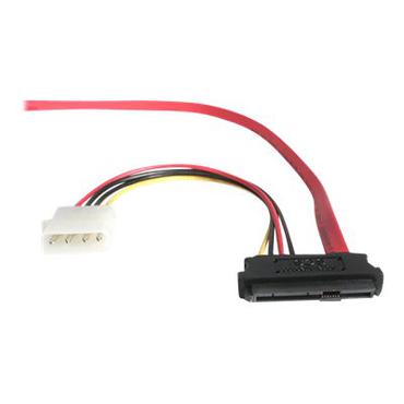 StarTech.com 18in SAS 29 Pin to SATA Cable with LP4 Power