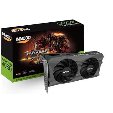 Inno3D Geforce RTX 4060 8GB Nvidia RTX 4060 8GB GDDR6 PCI-E Grafikkort 