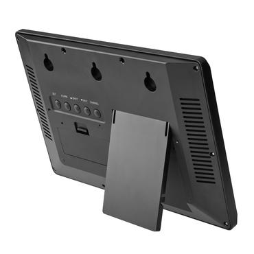 TFA 60.4524.01 black Digital XL Wall Clock