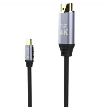 INCA USB Kabel ITCH-02TX Typ C > HDMI, 1.4, 4K30Hz, 2m retail (ITCH-02TX)