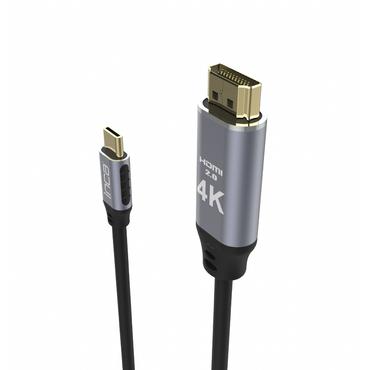 INCA USB Kabel ITCH-02TX Typ C > HDMI, 1.4, 4K30Hz, 2m retail (ITCH-02TX)