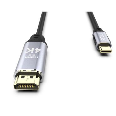 INCA USB Kabel ITCH-02TX Typ C > HDMI, 1.4, 4K30Hz, 2m retail (ITCH-02TX)