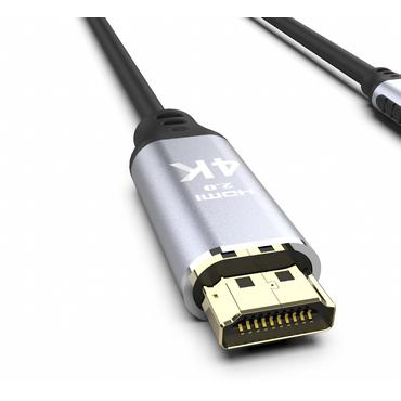 INCA USB Kabel ITCH-02TX Typ C > HDMI, 1.4, 4K30Hz, 2m retail (ITCH-02TX)