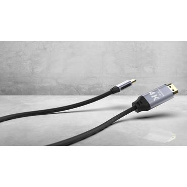 INCA USB Kabel ITCH-02TX Typ C > HDMI, 1.4, 4K30Hz, 2m retail (ITCH-02TX)