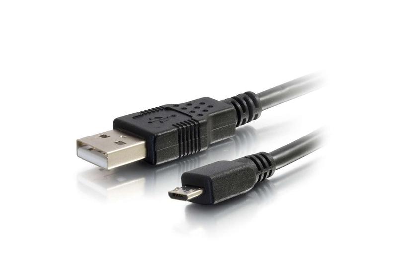 C2G 3ft USB to Micro B Cable - USB A to Micro USB Cable - USB 2.0 - M/M - USB-kabel - USB till mikro-USB typ B - 1 m