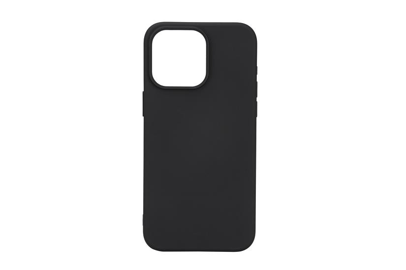 iPhone 15 Pro Max Ultra-slim soft case made out of 80% recycled materials, silicone, black