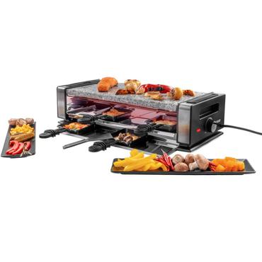UNOLD 48760 Delice Basic - raclette/grill/griddle/hot stone - svart / rostfritt stål