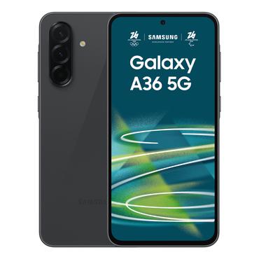 Samsung Galaxy A36 - fantastisk sort - 5G smartphone - 256 GB - GSM