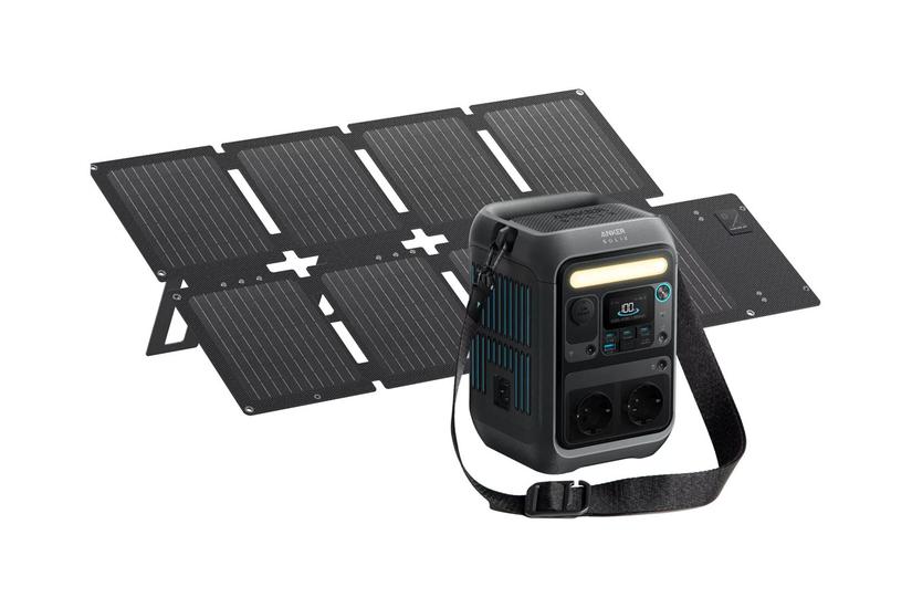 Anker Group Powerbank - 288 mAh - 4x USB-A - 1x USB-C - LiFePO4 - Svart - 2800 g