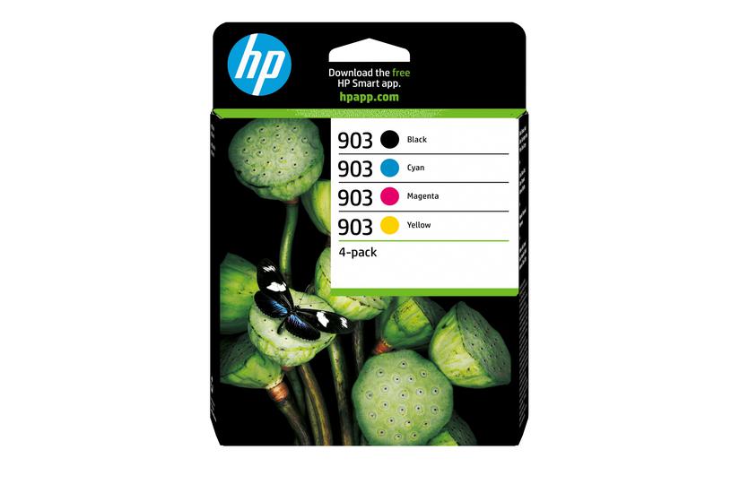 HP Originale 903-blækpatroner, sort/cyan/magenta/gul, 4 stk.