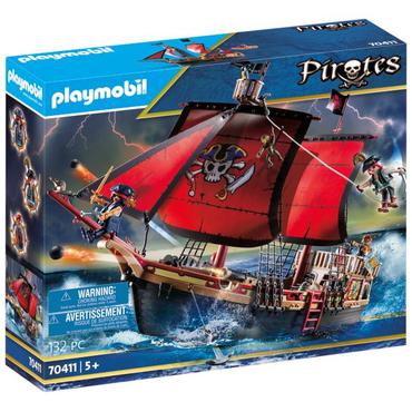 Playmobil Pirates - Skull Pirate Ship - byggesæt