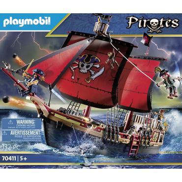 Playmobil Pirates - Skull Pirate Ship - byggesæt