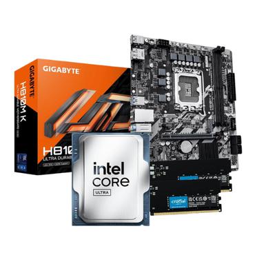 Intel Ultra 245KF - H810M K - 32GB DDR5 PC Opgraderingspakke