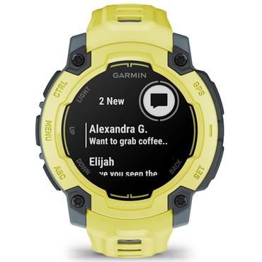 Garmin Instinct E (45mm) twilight/electric lime
