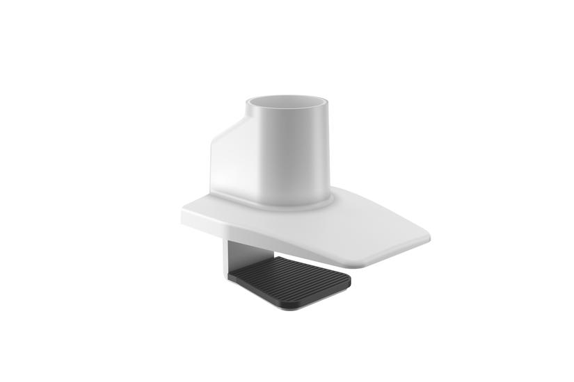 Multibrackets M Gas Lift Single Desk Clamp monteringskomponent - vit