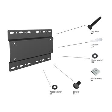 Multibrackets M Pro Series monteringskomponent - svart