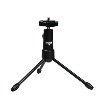 R&Oslash;DE Tripod kamerastativ Mikrofon 3 ben Sort