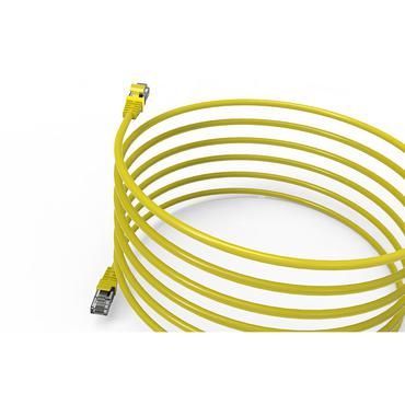 Inca CAT6 RJ45 5 m netværkskabel Gul U/UTP (UTP)