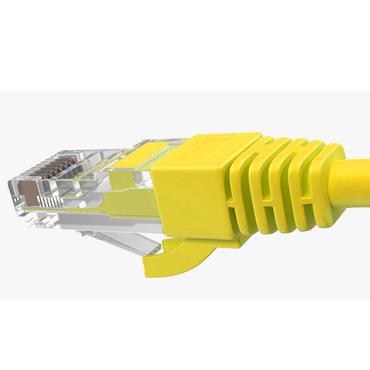 Inca CAT6 RJ45 5 m netværkskabel Gul U/UTP (UTP)