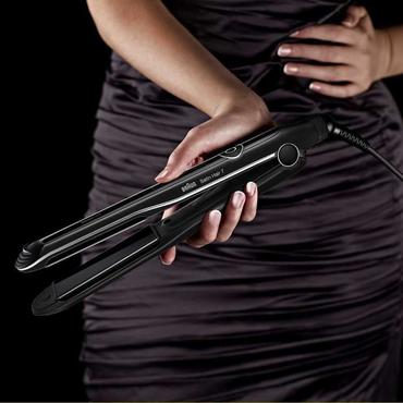 Braun Satin Hair 7 SensoCare ST780 Glattejern Varm Sort 2 m