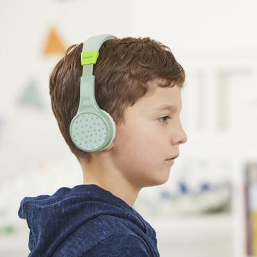 Hama Teens Guard Kopfh&ouml;rer Kabellos Kopfband Anrufe/Musik Bluetooth Gr&uuml;n - Mintfarbe (00184112)