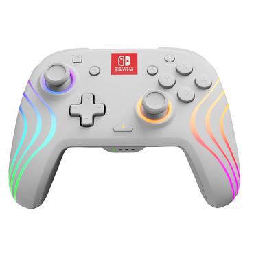 PDP Afterglow Wave Hvid USB Gamepad Analog/digital Nintendo Switch, Nintendo Switch Lite, Nintendo Switch OLED