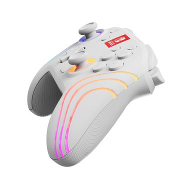 PDP Afterglow Wave Hvid USB Gamepad Analog/digital Nintendo Switch, Nintendo Switch Lite, Nintendo Switch OLED