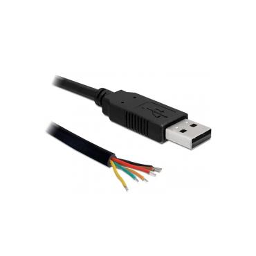 Delock Converter USB 2.0 > Serial-TTL 6 open wires (5 V)