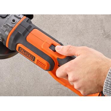 Black & Decker BCG720M1-QW vinkelsliber 12,5 cm 8600 rpm