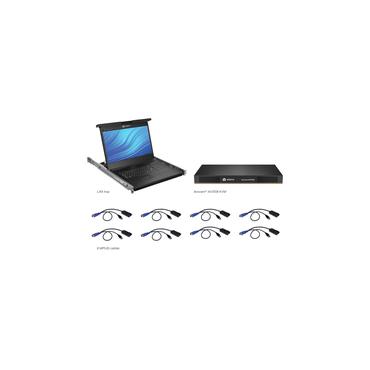 Avocent Local Rack Access - KVM-konsol - 19"