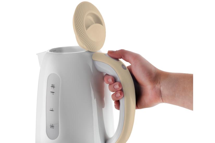 Concept RK2331 elkedel 1,7 L 2200 W Beige, Hvid