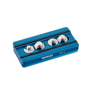 Novoflex Q=PLATE QPL 2 tilbeh&oslash;r til fotostativ