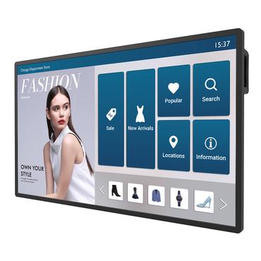 BenQ IL4301 Interaktivt fladpanel 109,2 cm (43") ADS 400 cd/m&sup2; 4K Ultra HD Sort Ber&oslash;ringssk&aelig;rm Indbygget processer Android 8.0 24/7